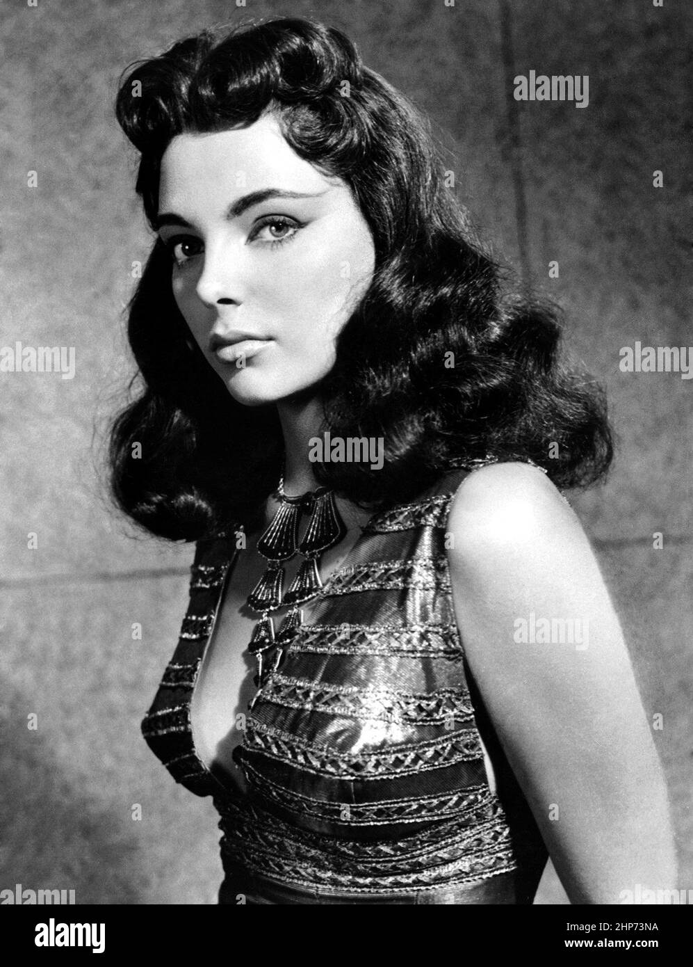 Joan Collins in Land of the Pharaohs ca. 1955 Stock Photo