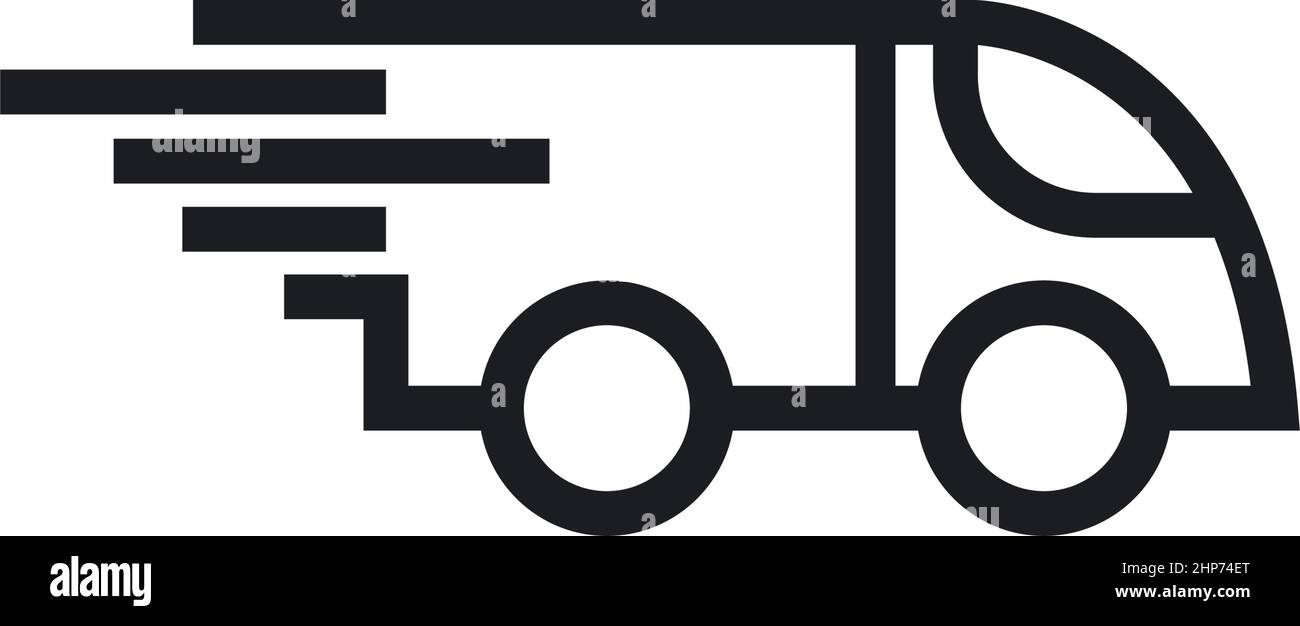 delivery truck icon  vector illustration design Stock Vector