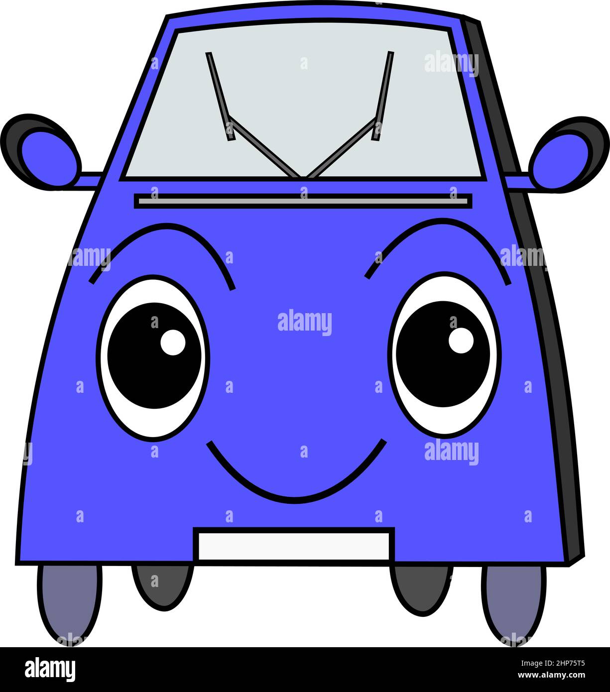 My funny car Stock Vector