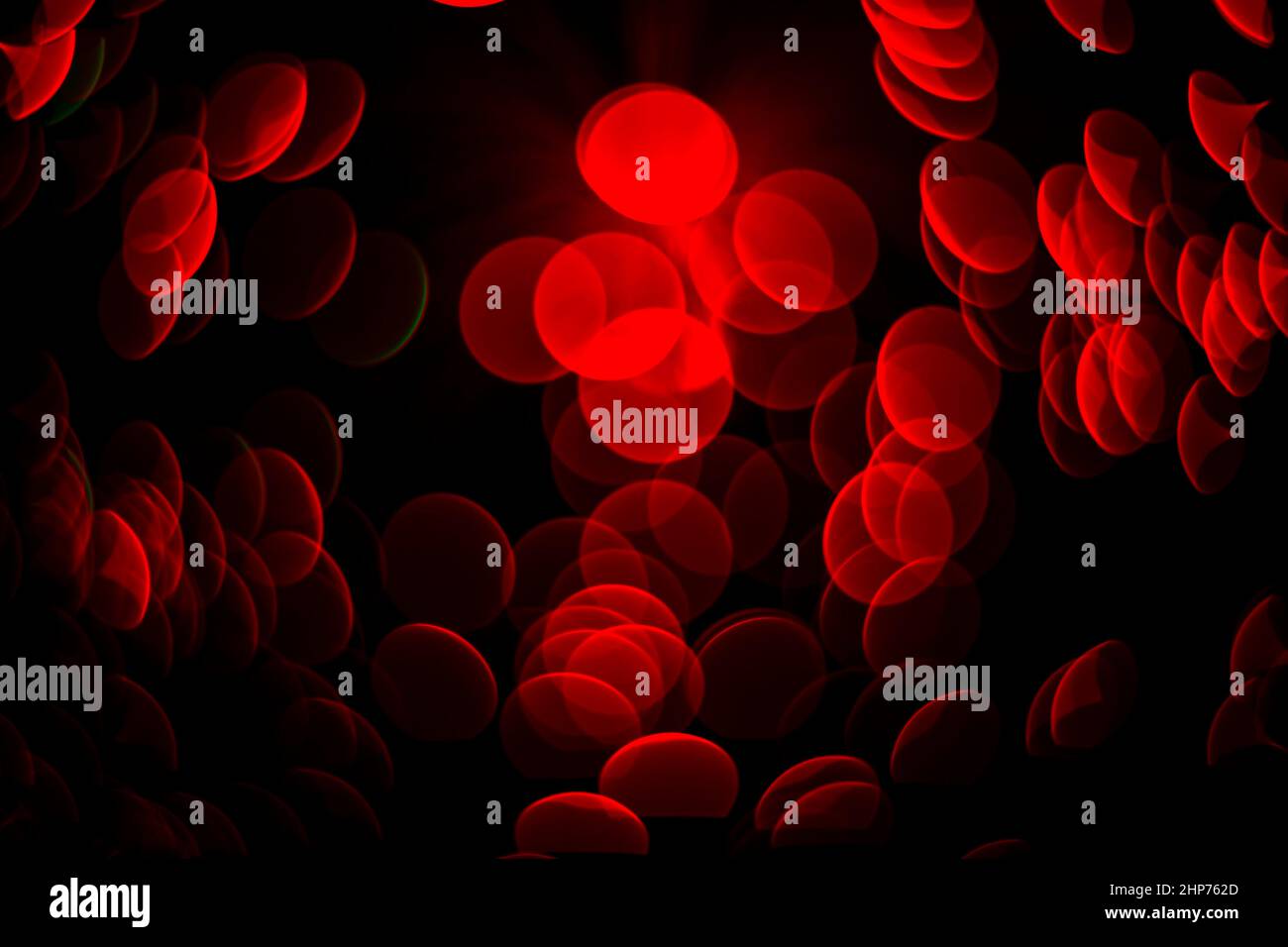 multicolored abstract background with balls floating Stock Photo