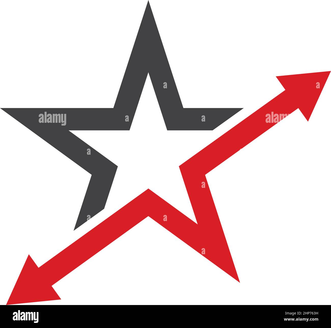faster star arrow vector icon illustration design Stock Vector Image ...
