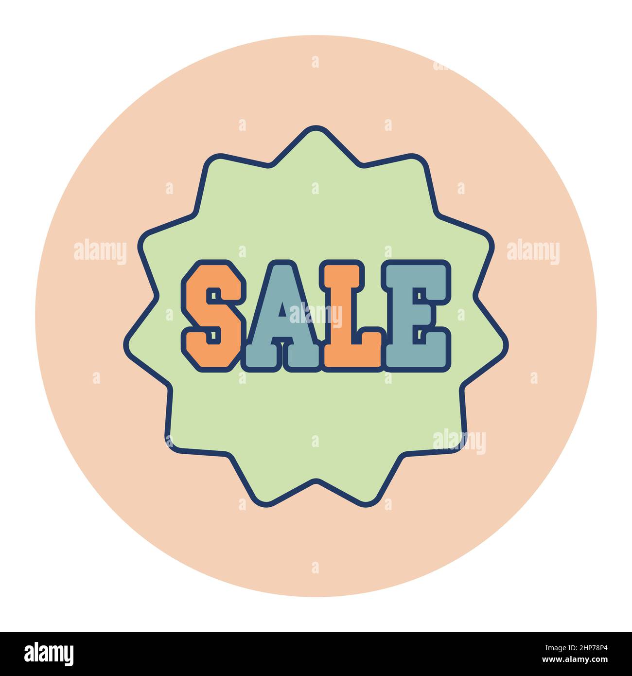 Sale tag icon. E-commerce sign Stock Vector