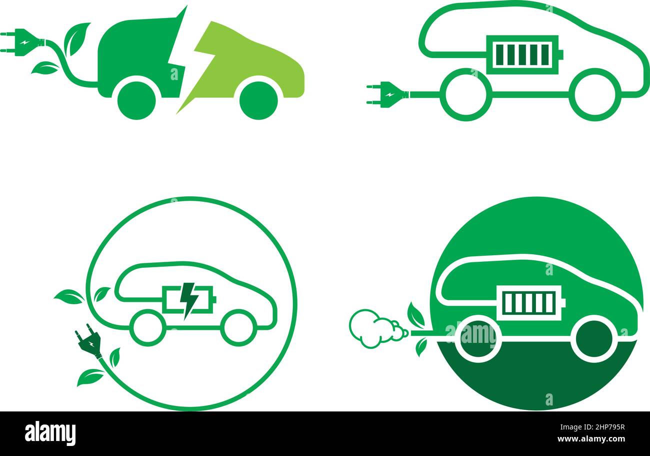 electric car icon vector illustration design Stock Vector