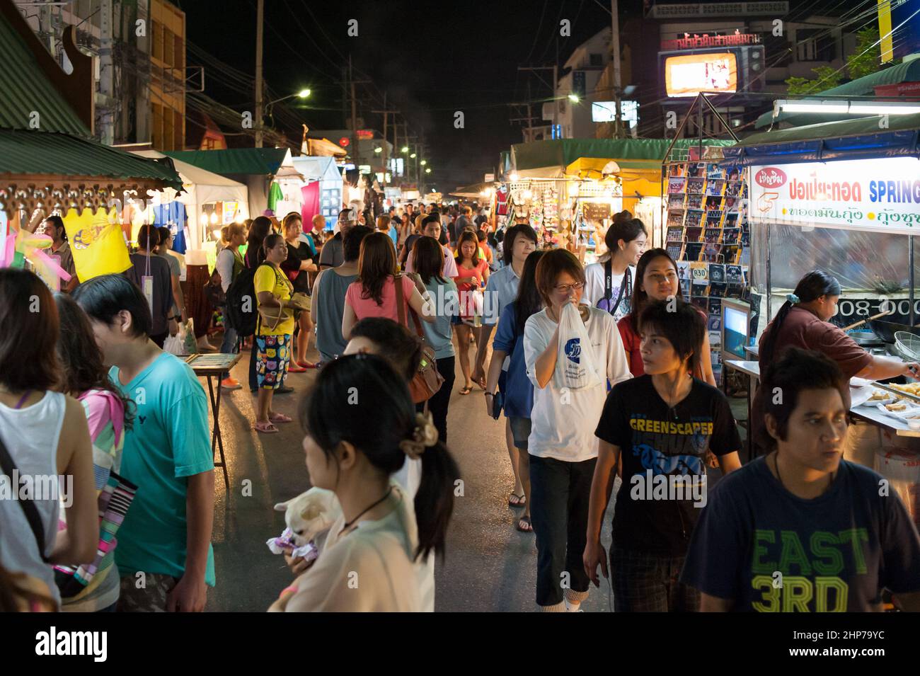 Urban Scene From The Famous Night Market In Hua Hin Hua Hin Is One Of The Most Popular Travel 2522