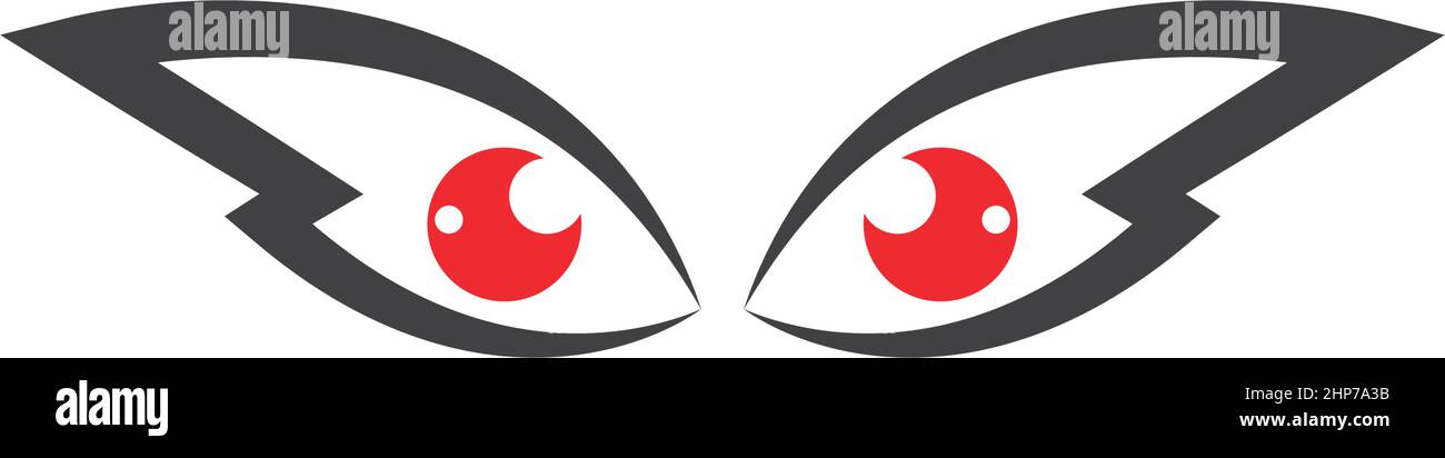 optical eye icon vector Template illustration Stock Vector