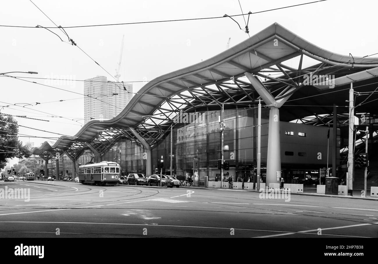 Melbourne, Victoria, Australia Southern Cross railway station by