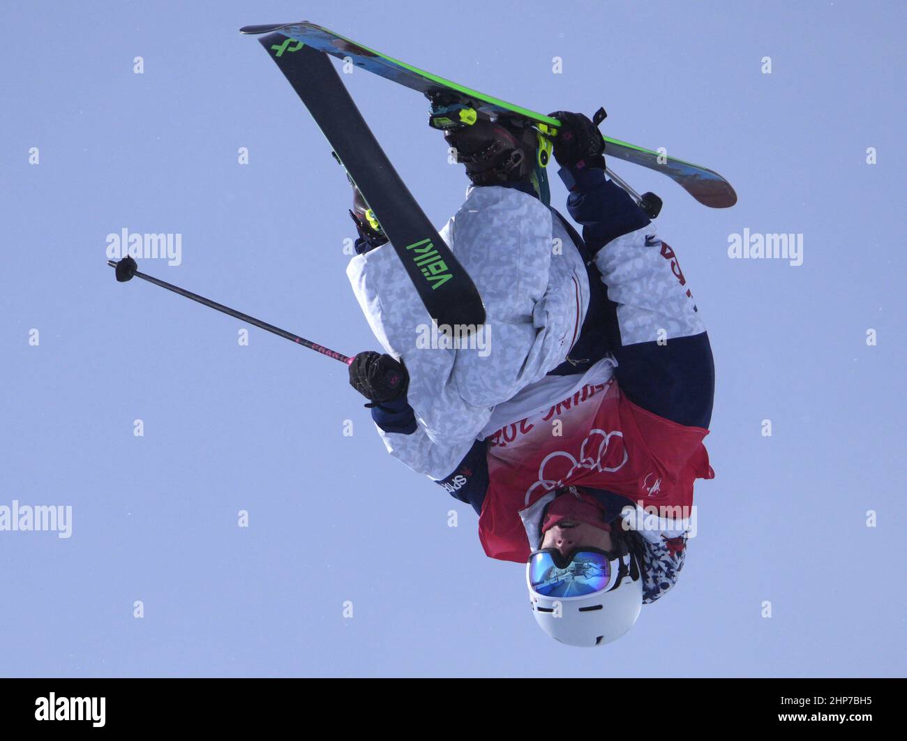 Mens freestyle skiing halfpipe olympics hires stock photography and