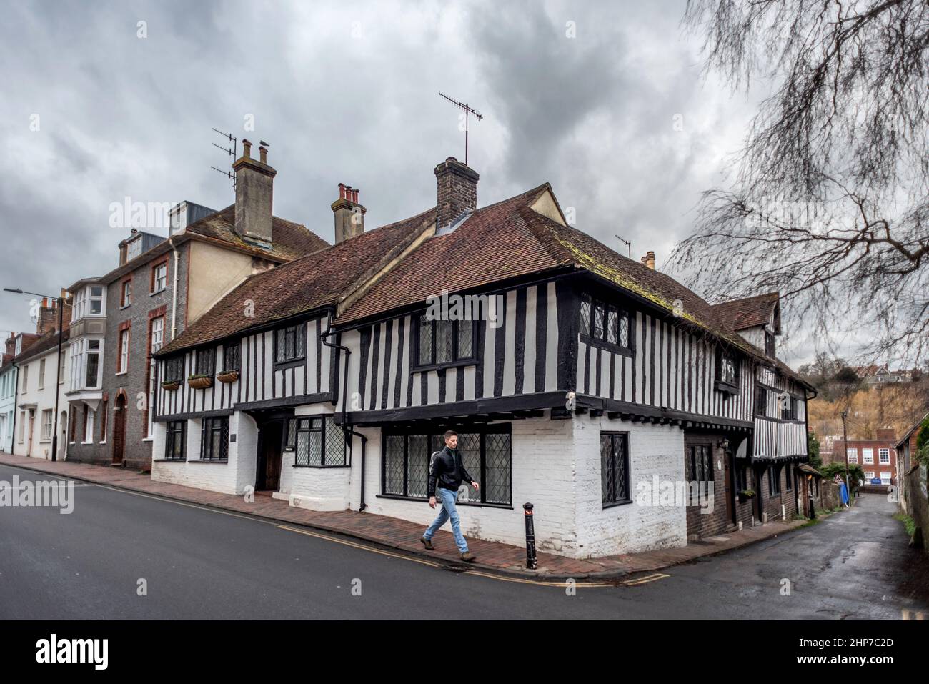 Brighton, February 3rd 2022 St John's Cottage in Southover High Street