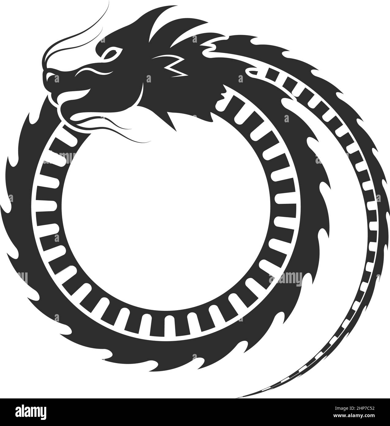 Dragon icon vector    illustration design Stock Vector