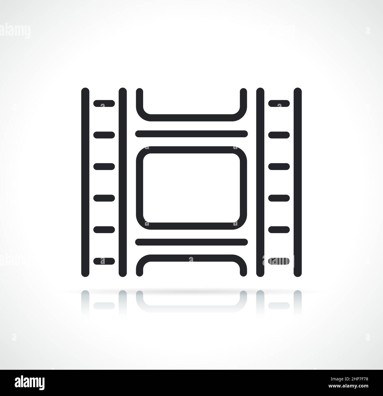 film strip thin line icon Stock Vector Image & Art - Alamy
