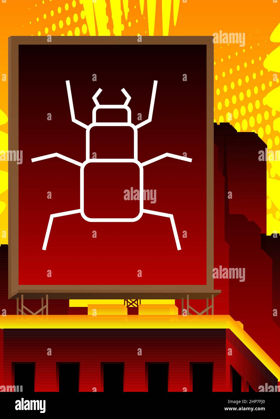 Trojan city Stock Vector Images - Alamy