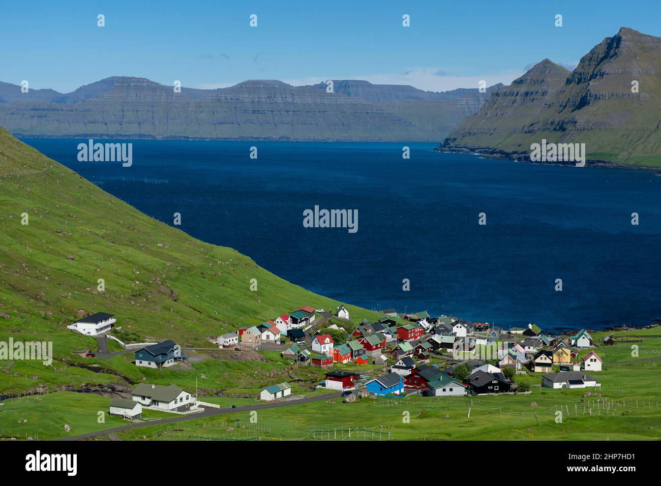 Funningur village hi-res stock photography and images - Alamy