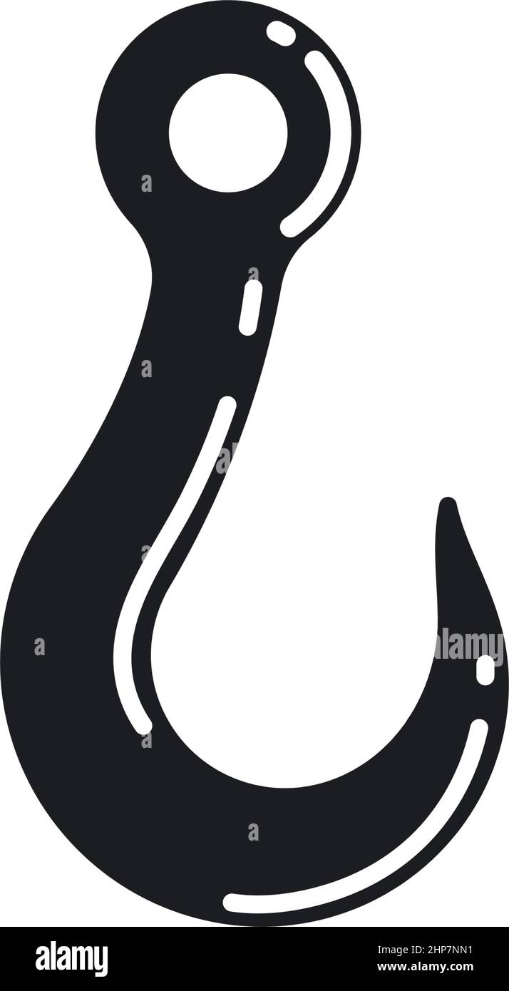 Crane hook vector icon illustration design Stock Vector