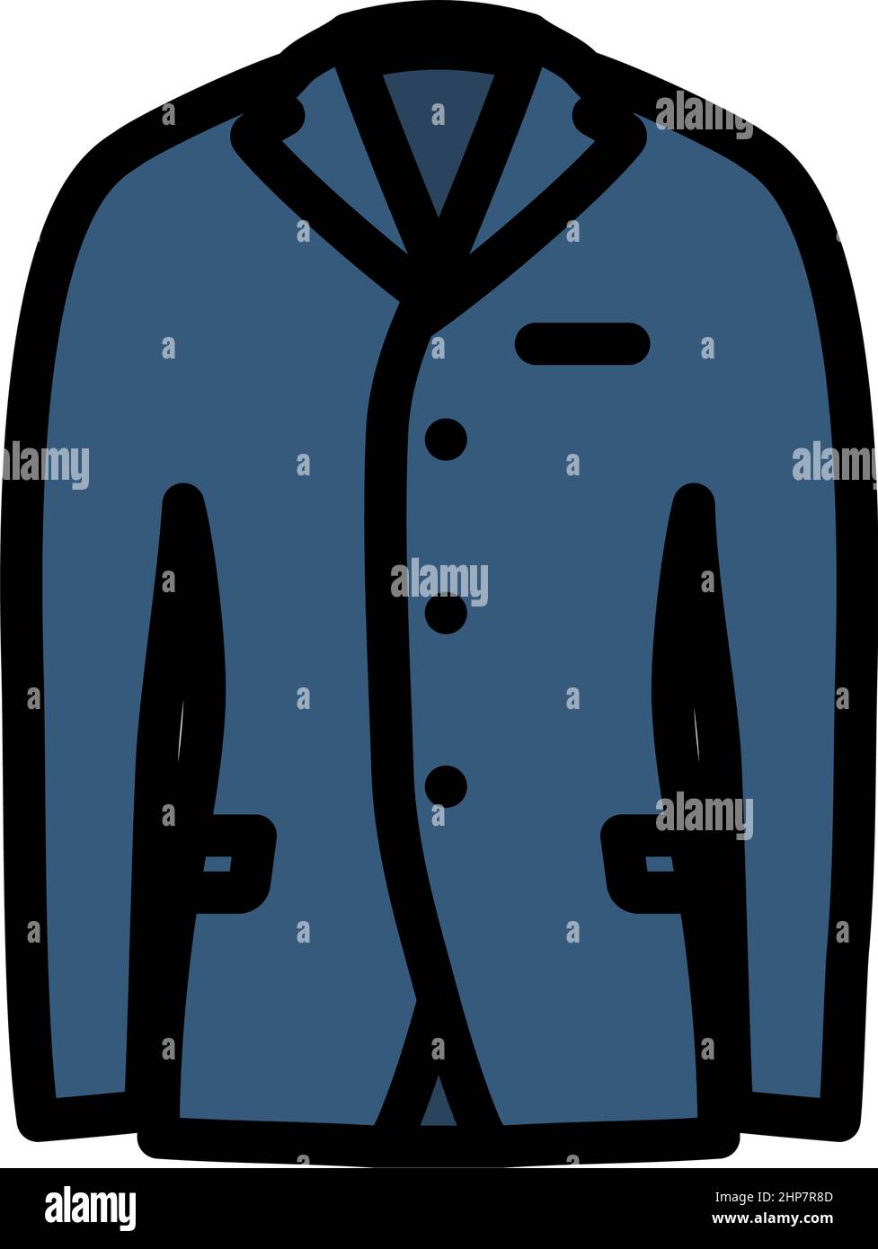 Business Suit Icon Stock Vector