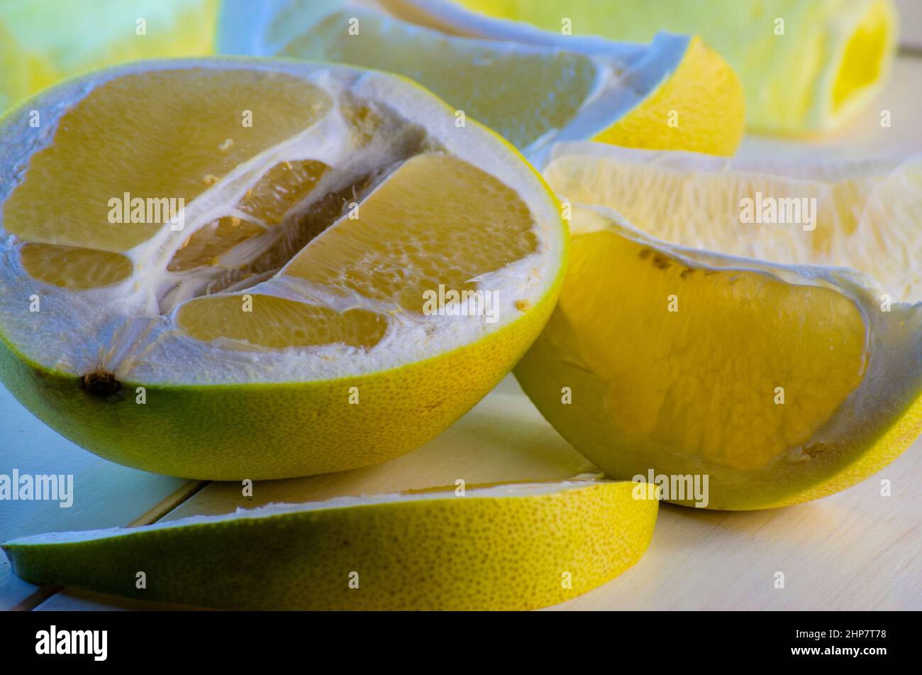 Raw Ripe fresh raw ripe fruit of citrus Pamela Stock Photo - Alamy