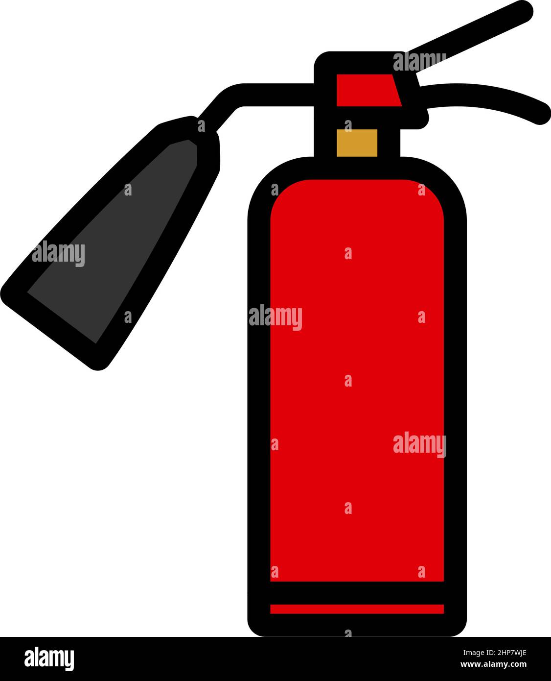 Fire Extinguisher Icon Stock Vector