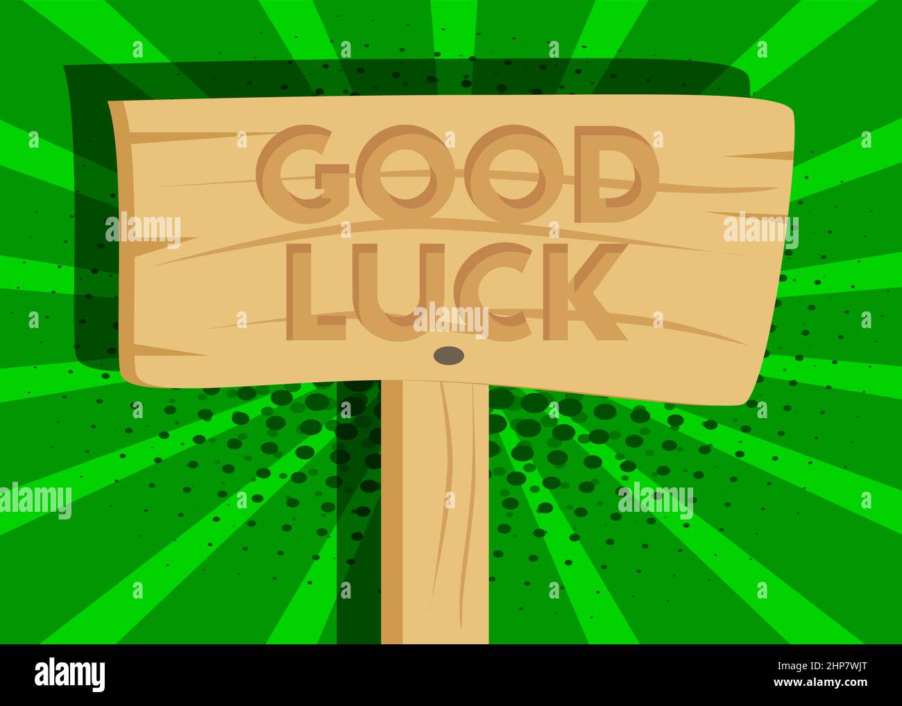 Good luck sign Stock Vector Images Alamy