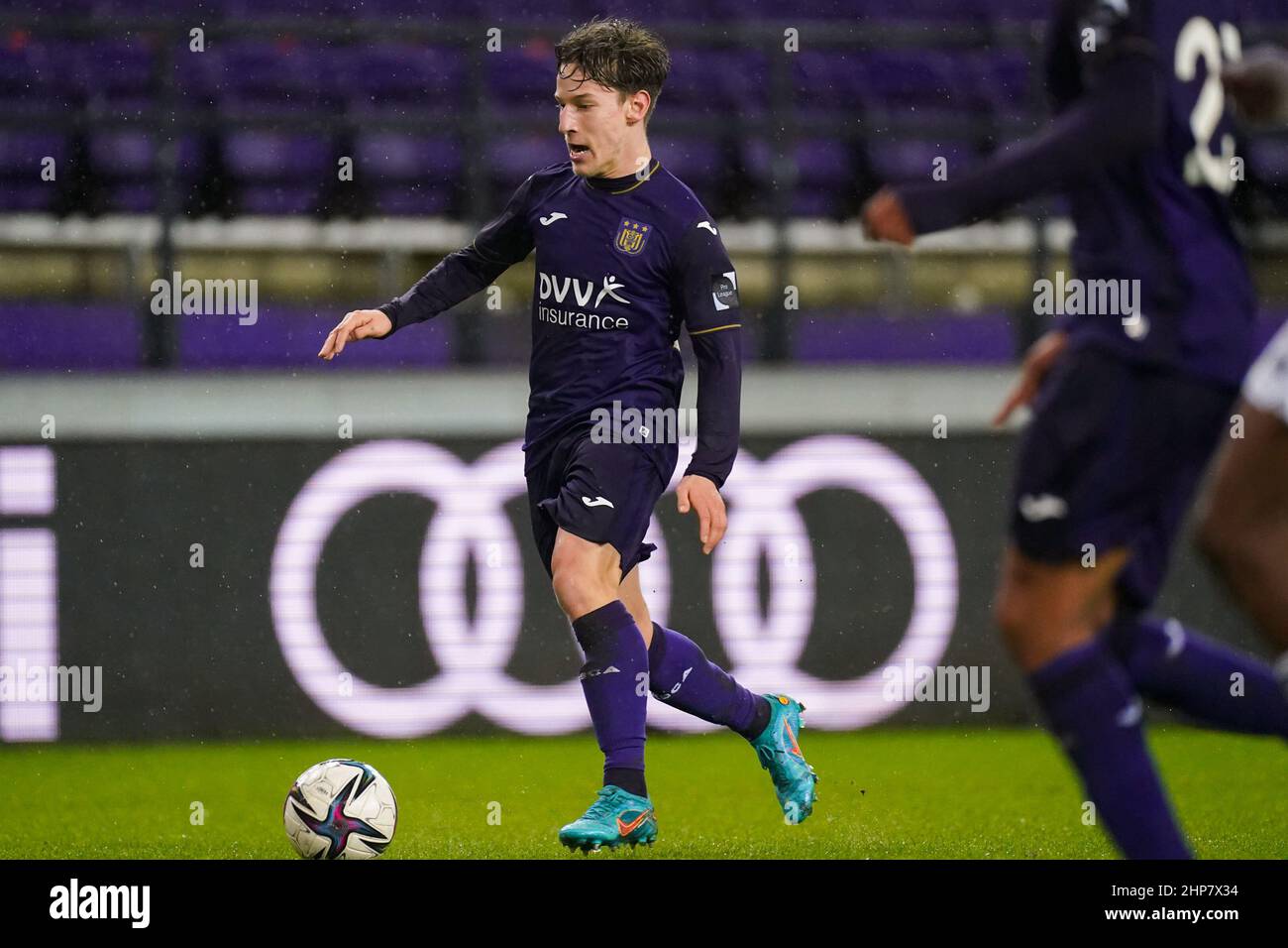 ANDERLECHT, BELGIUM - MAY 15: Yari Verschaeren of RSC Anderlecht during the  Jupiler Pro League match between RSC Anderlecht and KRC Genk at Lotto Park  Stock Photo - Alamy