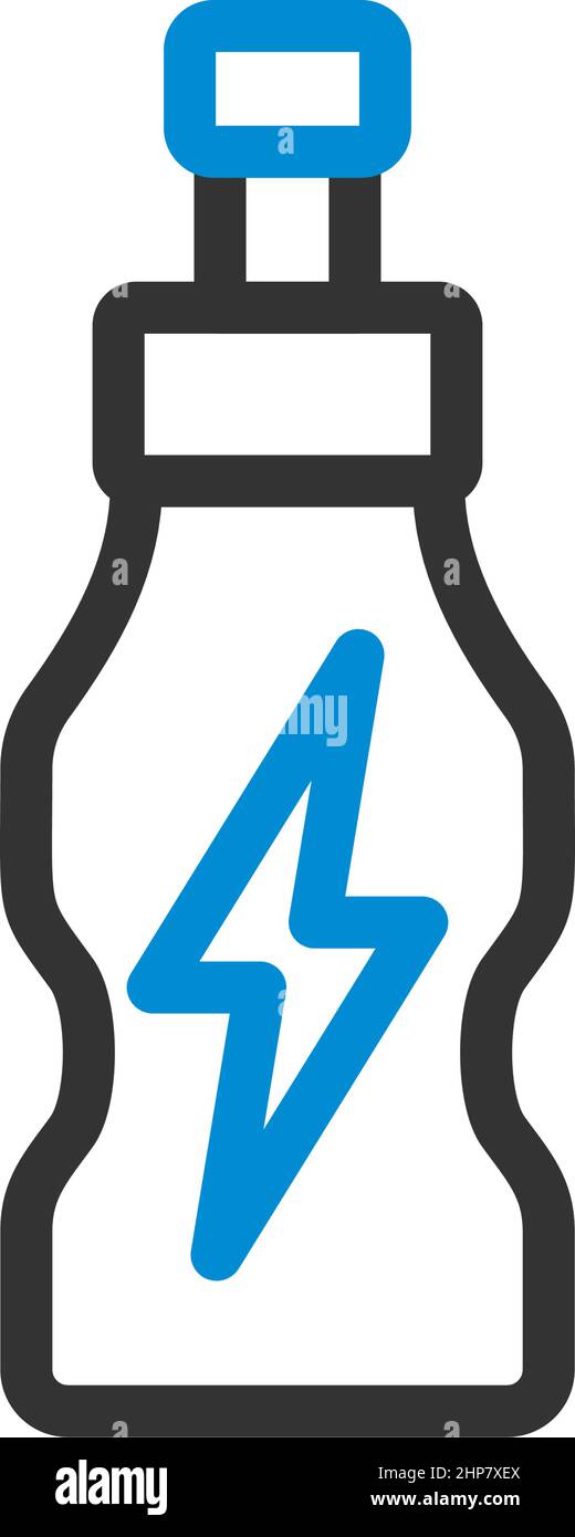 Icon Of Energy Drinks Bottle Stock Vector