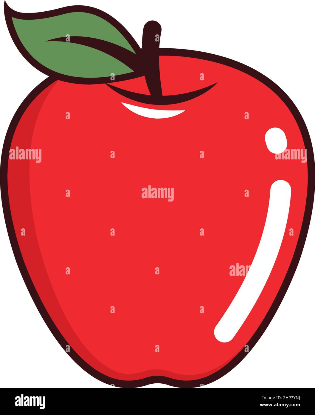 Apple icon vector illustration design Stock Vector