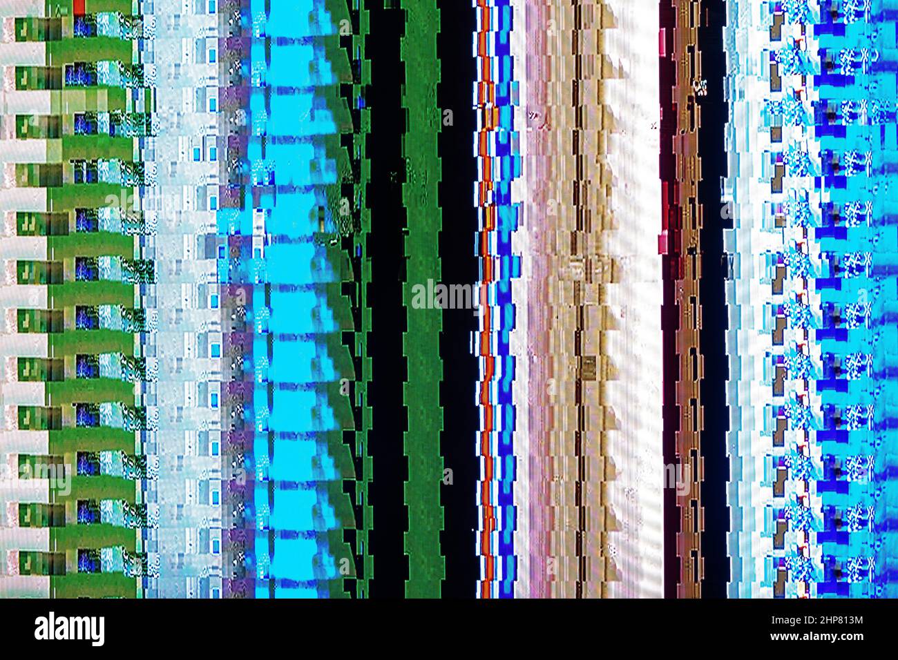 colorful abstract background texture, glitches, distortion on the ...