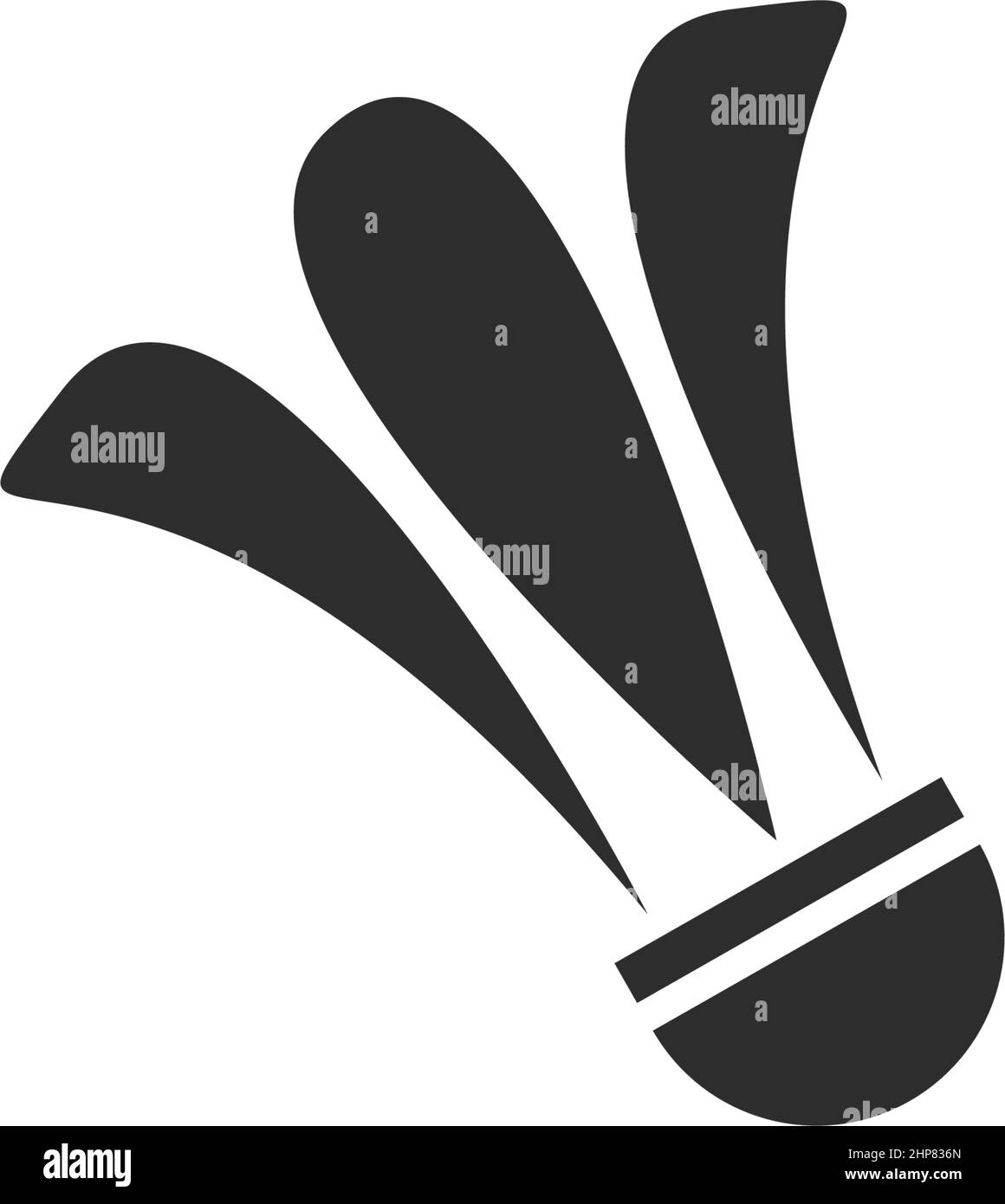 Shuttlecock Stock Vector Images - Alamy