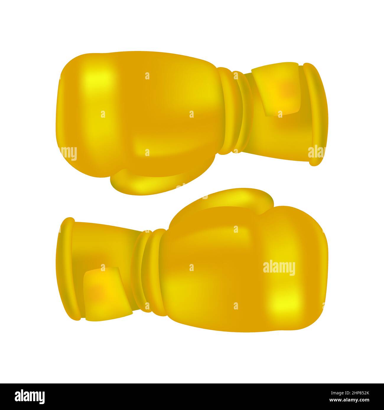 Gold boxing gloves hires stock photography and images Alamy