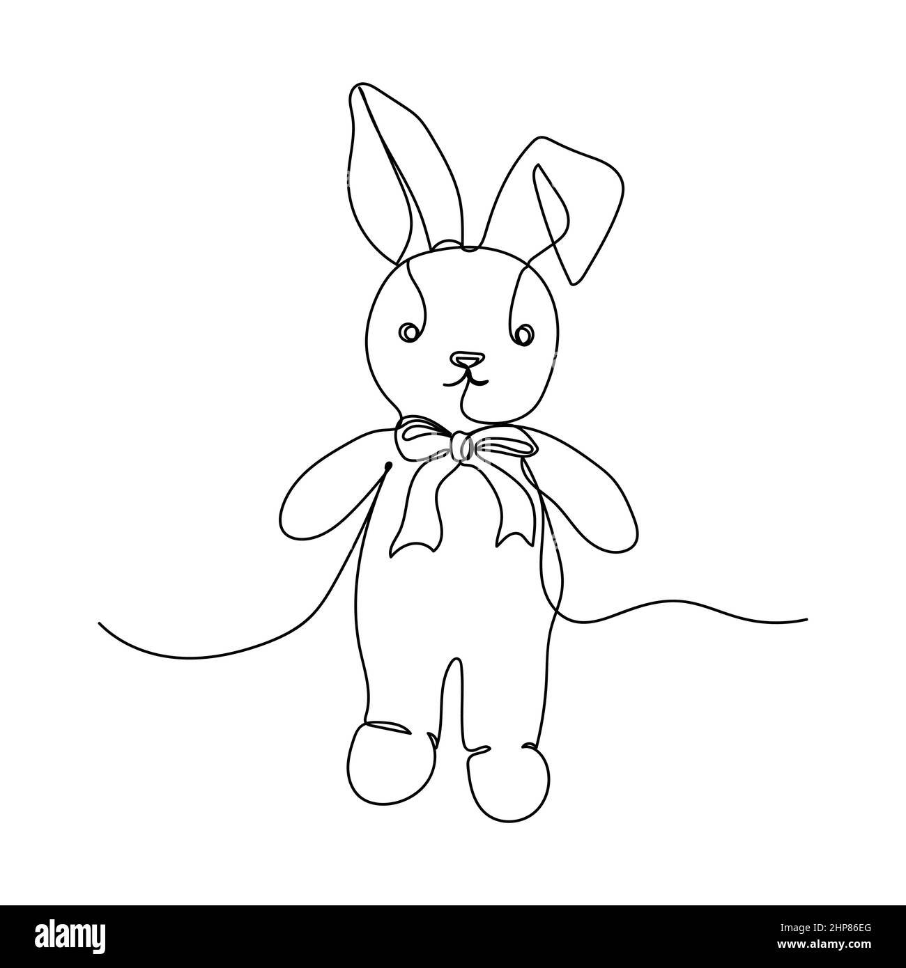 20 Cute Easy Bunny Rabbit Drawing Ideas