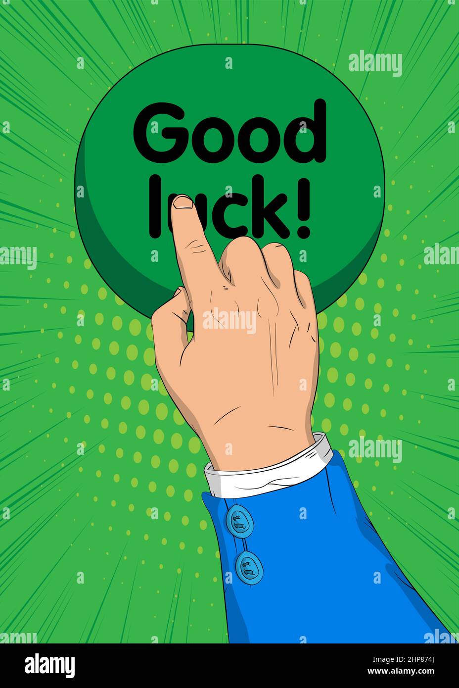 Good luck sign Stock Vector Images Alamy