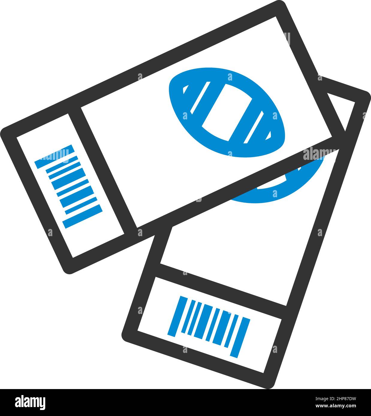 American Football Tickets Icon Stock Vector Image & Art Alamy