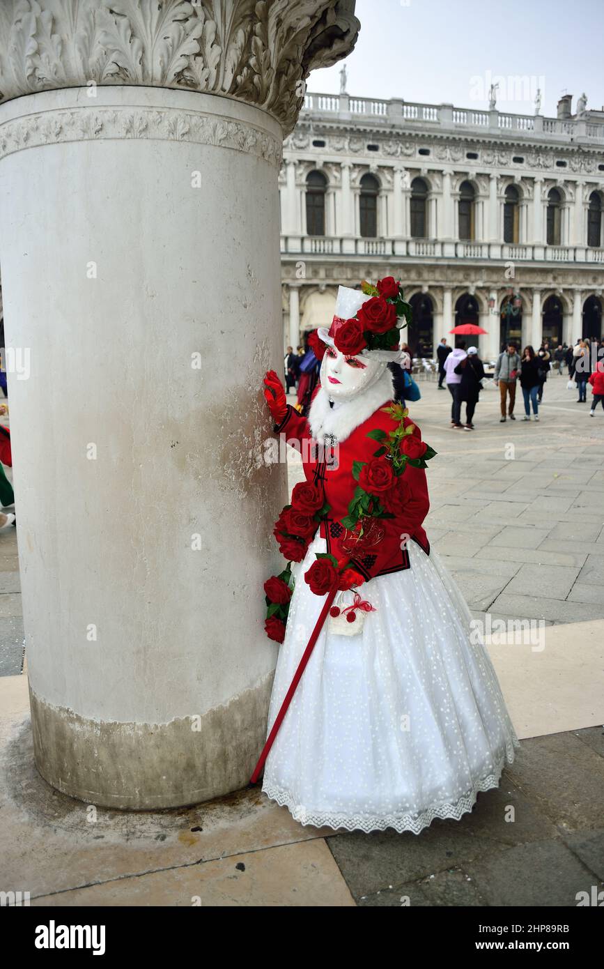 misty day red dress Woman misty day Stock Photos, Royalty Free Woman misty day Images