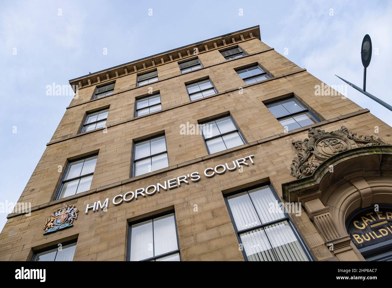HM Coroners Court in Little Germany, Bradford, West Yorkshire Stock