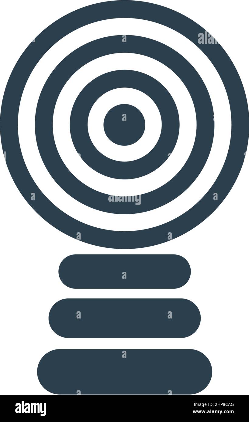 Signal icon flat design template vector Stock Vector