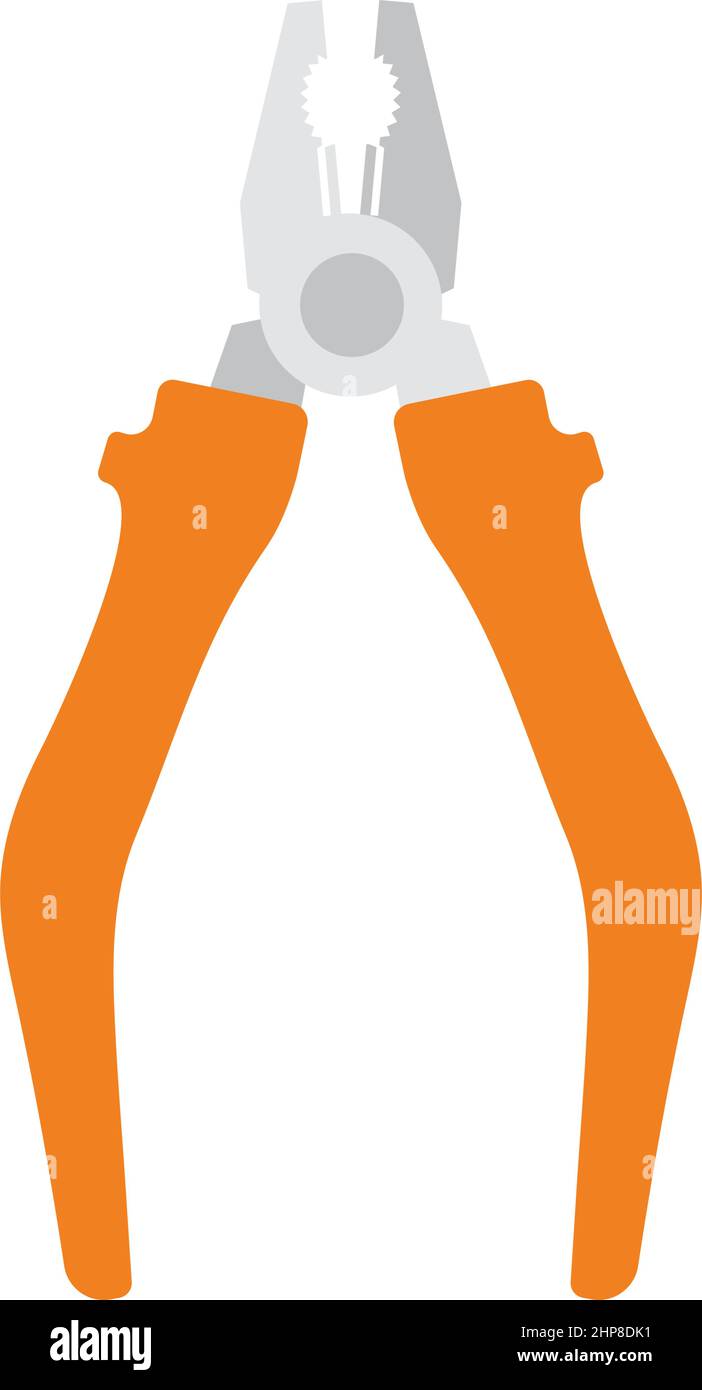 Icon Of Pliers Stock Vector