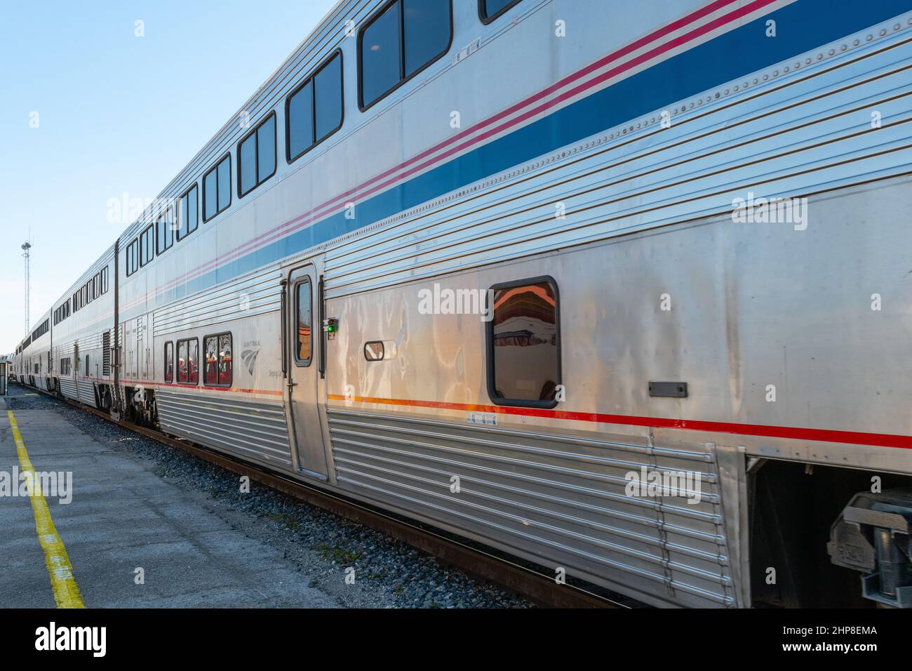 Taylor, Texas USA American passenger train Amtrak Texas Eagle