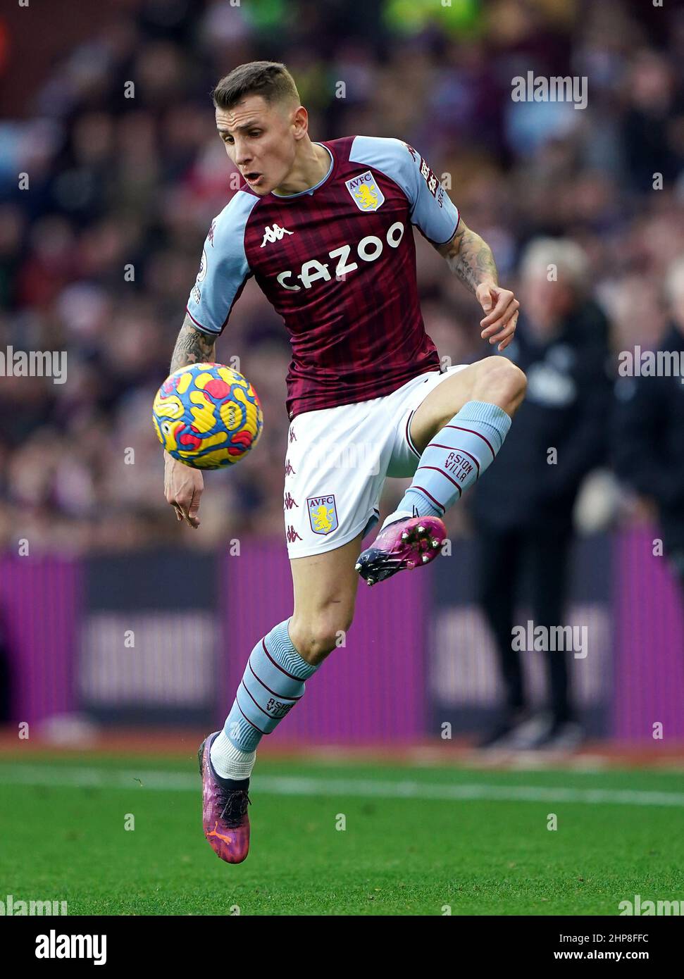 Aston Villa's Lucas Digne During The Premier League Match At Villa Park ...