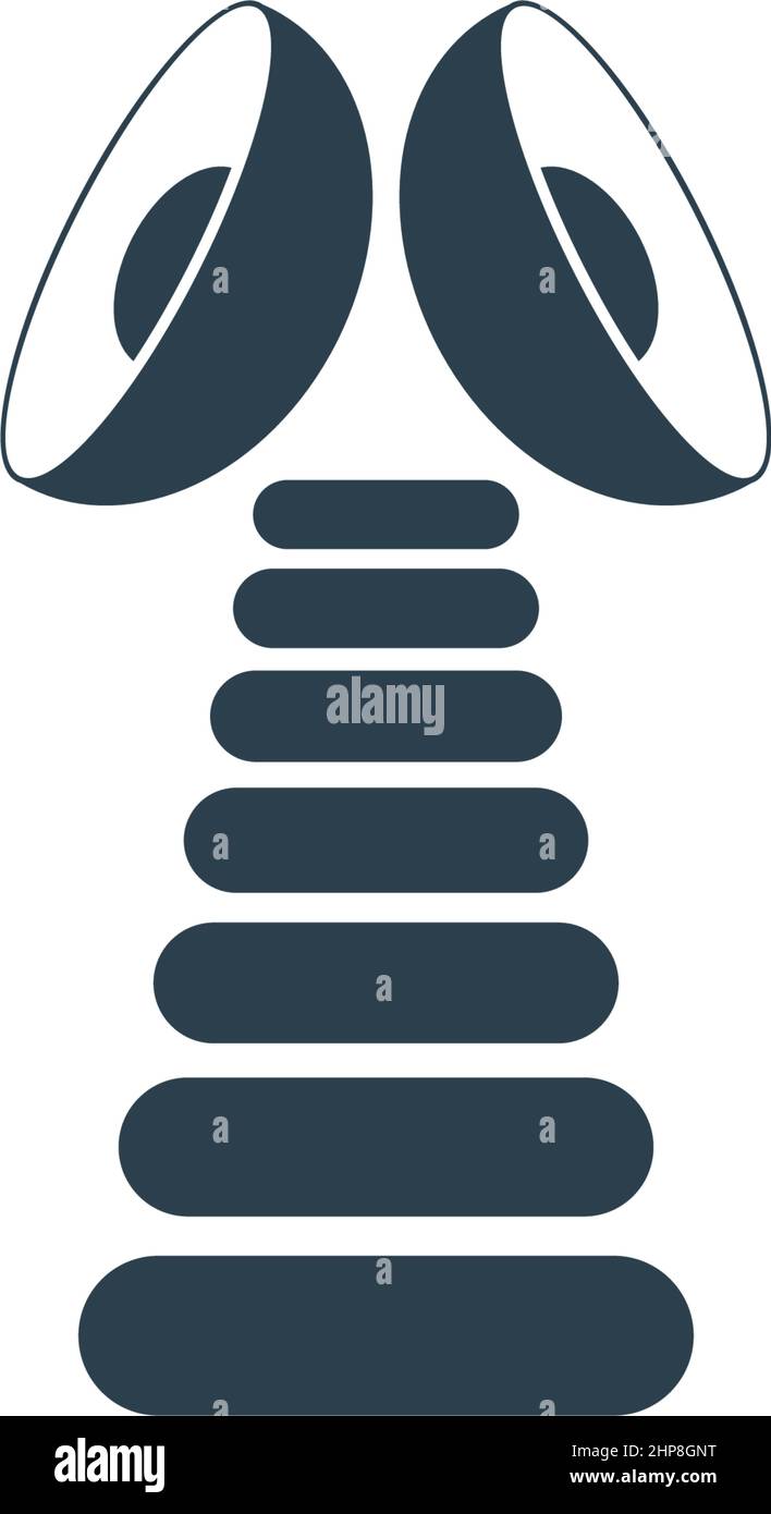 Signal icon flat design template vector Stock Vector