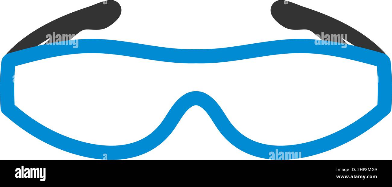 Poker Sunglasses Icon Stock Vector