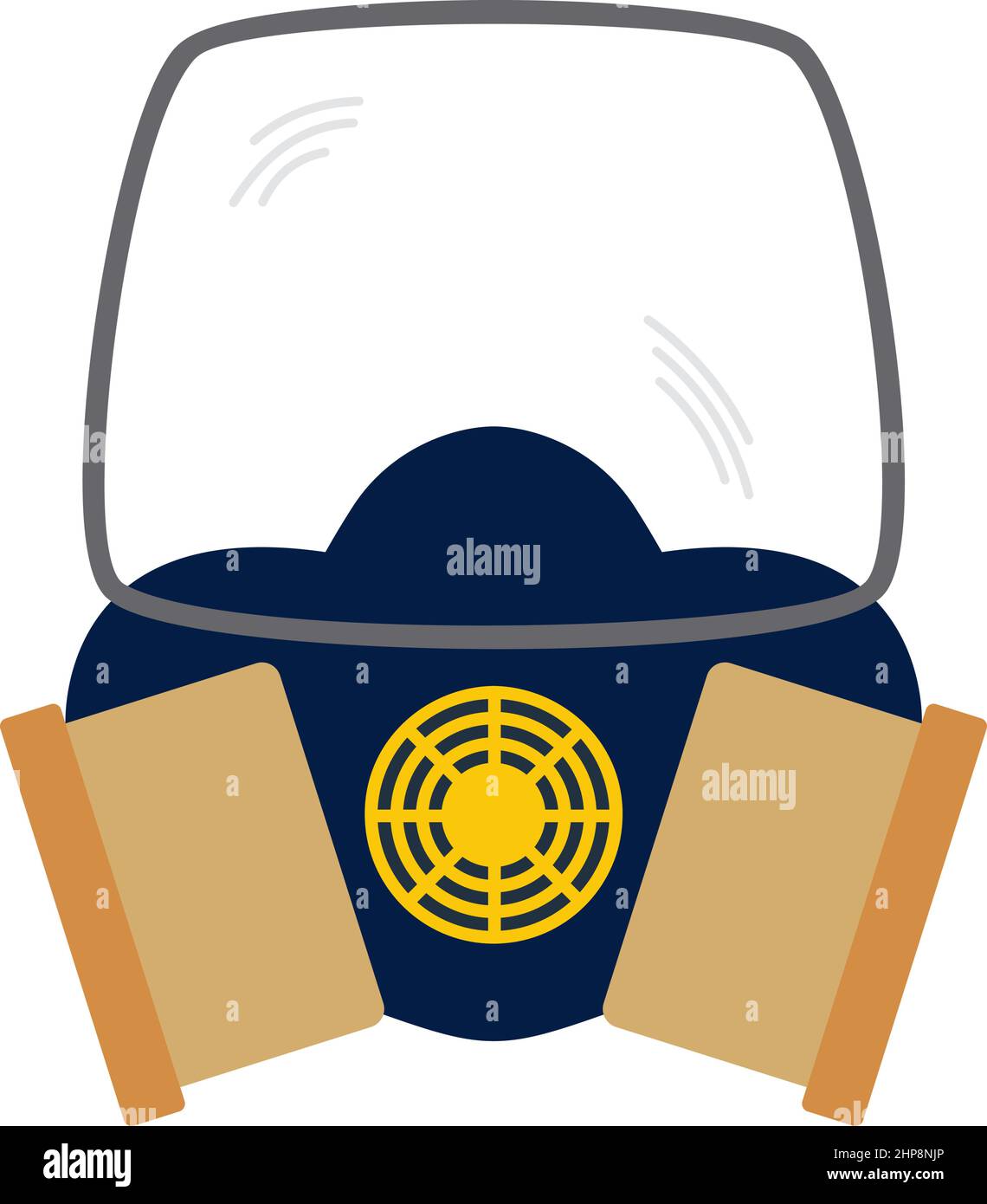 Icon Of Chemistry Gas Mask Stock Vector Image & Art Alamy