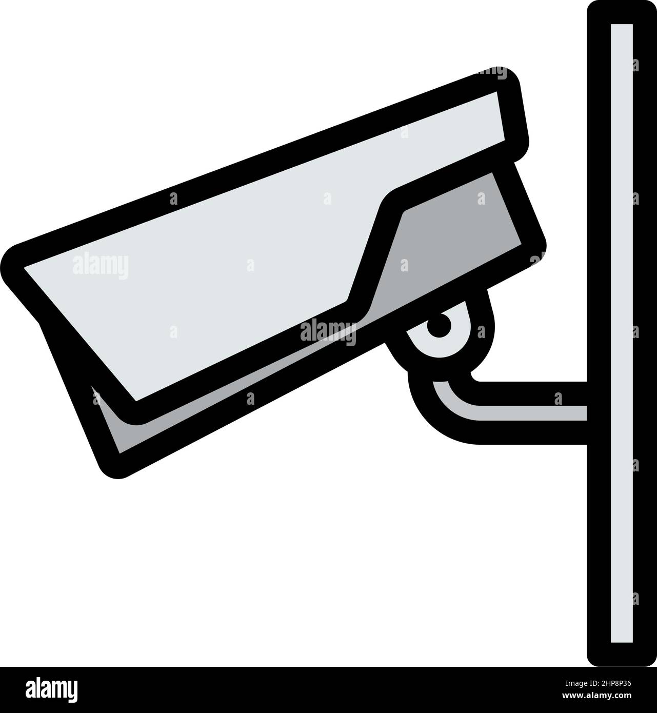 Security Camera Icon Stock Vector