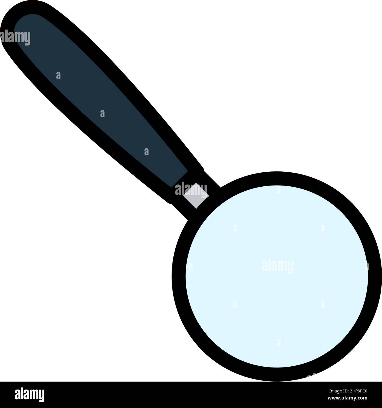 Magnifying Glass Icon Stock Vector