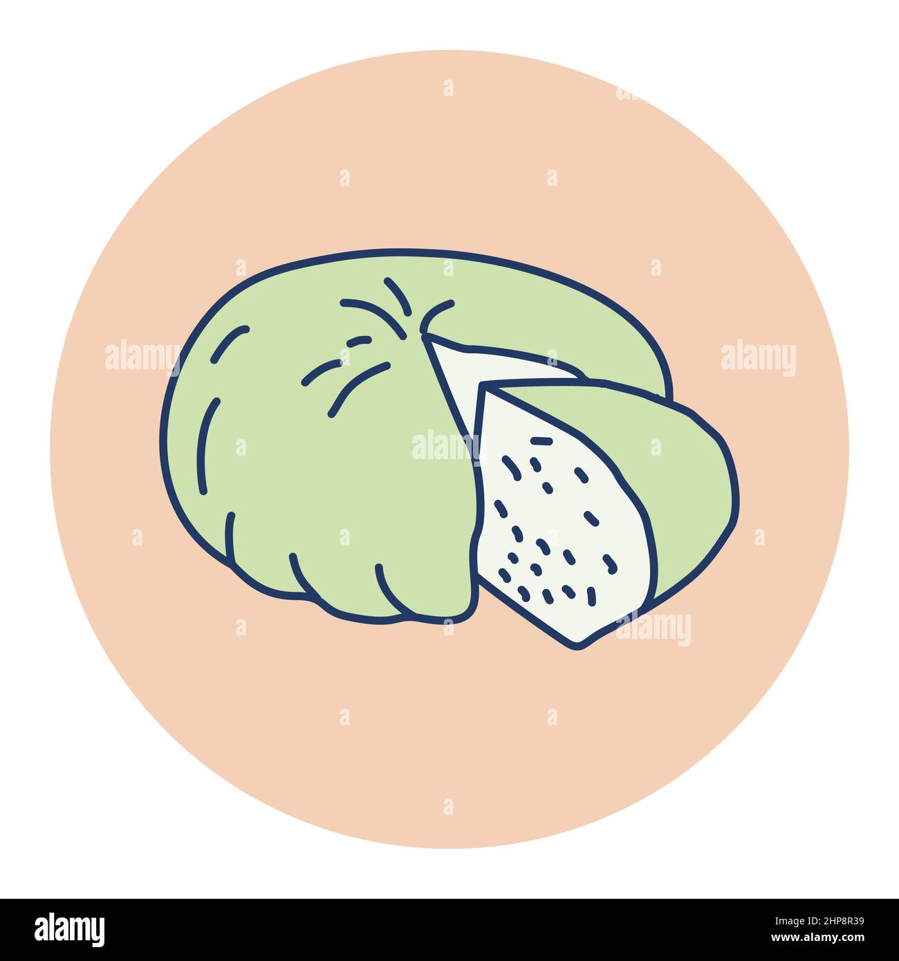 Goat Cheese vector flat icon. Farm animal sign Stock Vector Image & Art Alamy