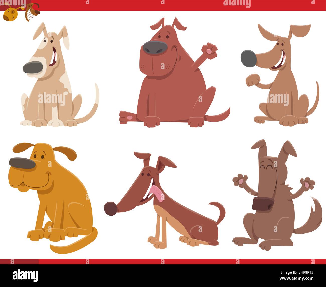 Cartoon illustration funny comic spotted Stock Vector Images - Alamy