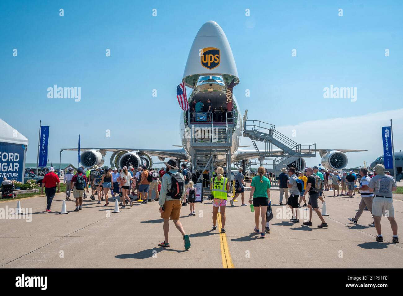 EAA Airventure in Oshkosh WI Stock Photo Alamy
