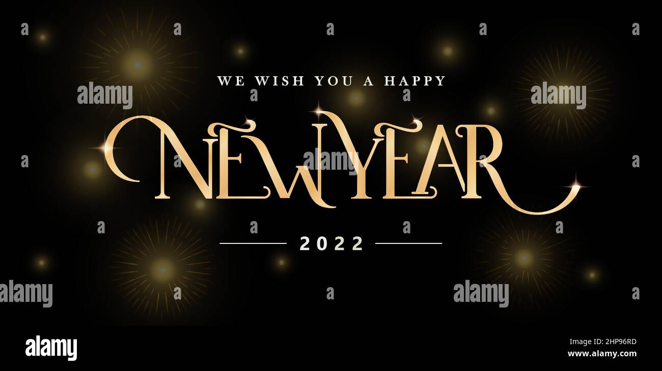 NEW YEAR FONT Stock Vector