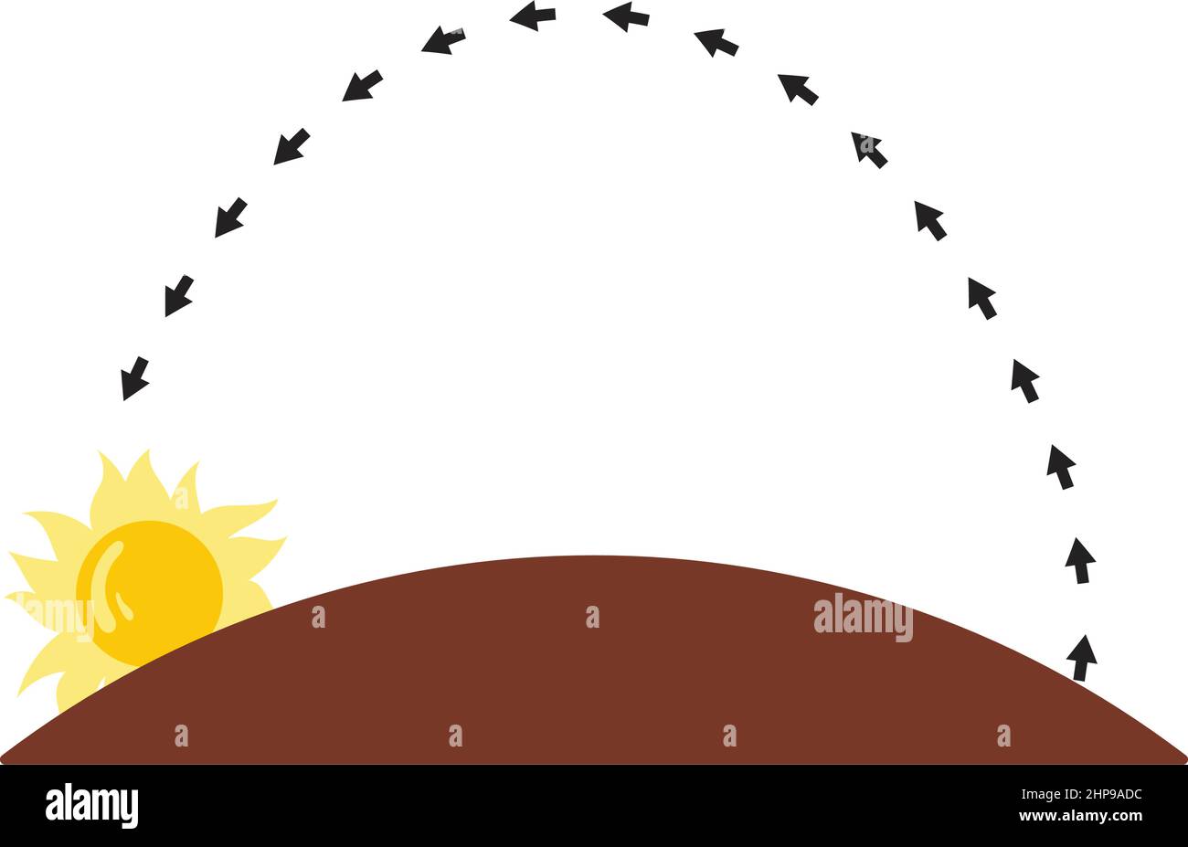 Sunset Icon Stock Vector