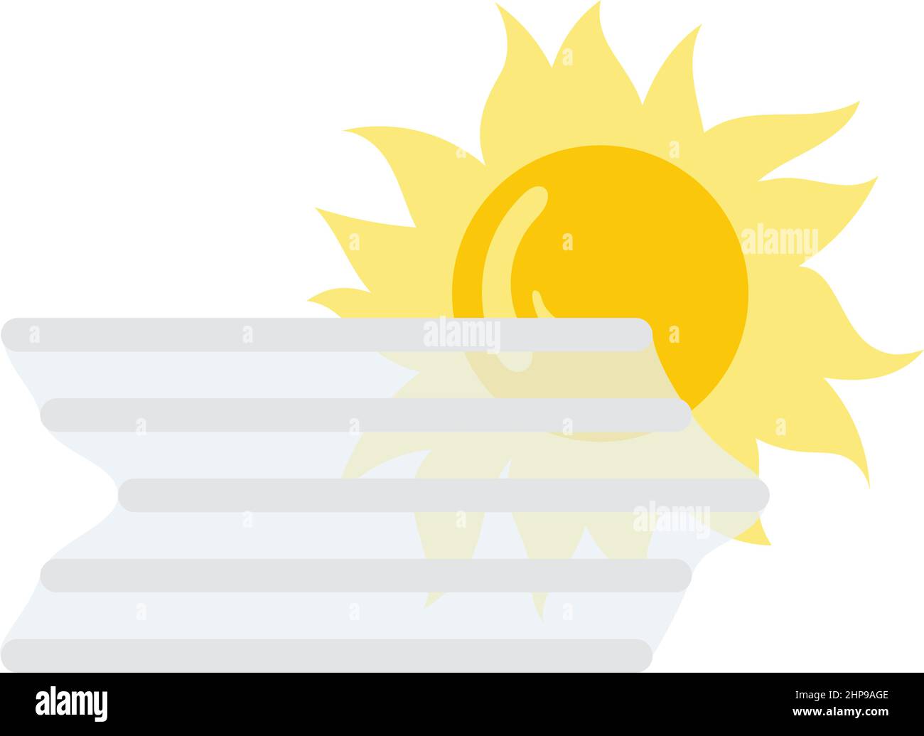 Fog Icon Stock Vector