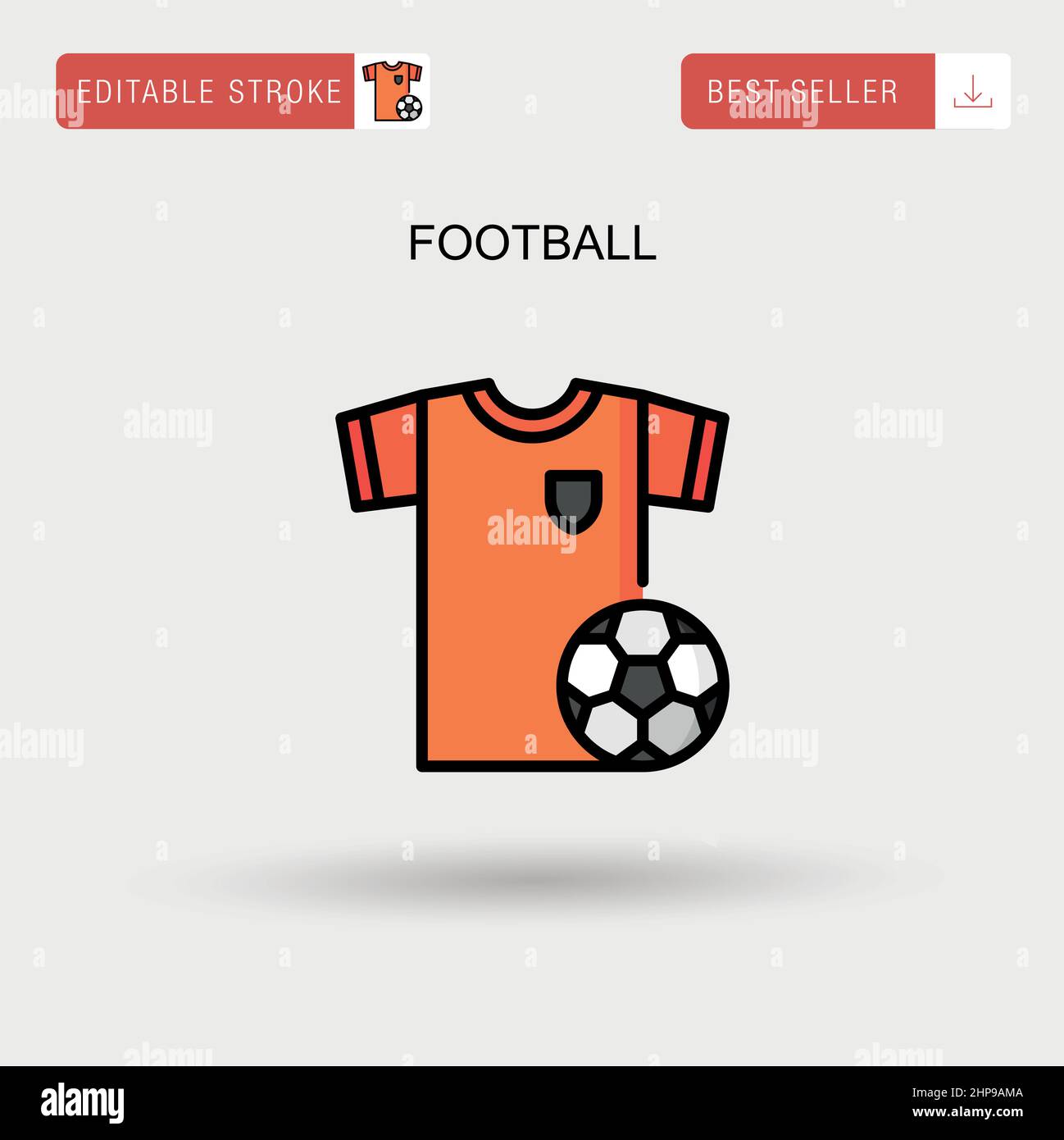 Soccer football ball stadium 3d Stock Vector Images - Alamy