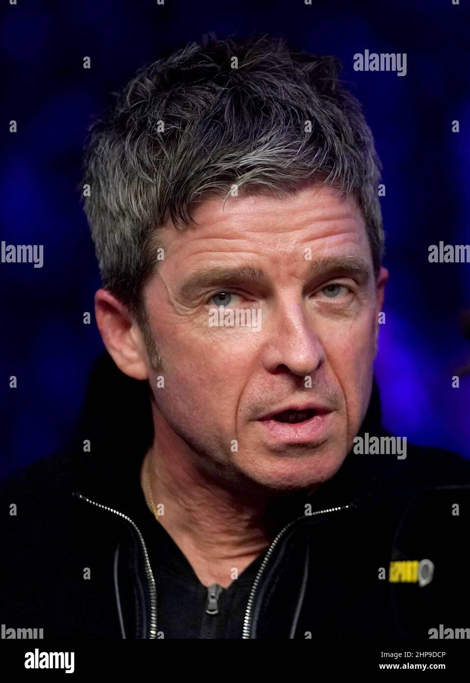 Noel Gallagher at the AO Arena, Manchester. Picture date Saturday February 19, 2022 Stock Photo