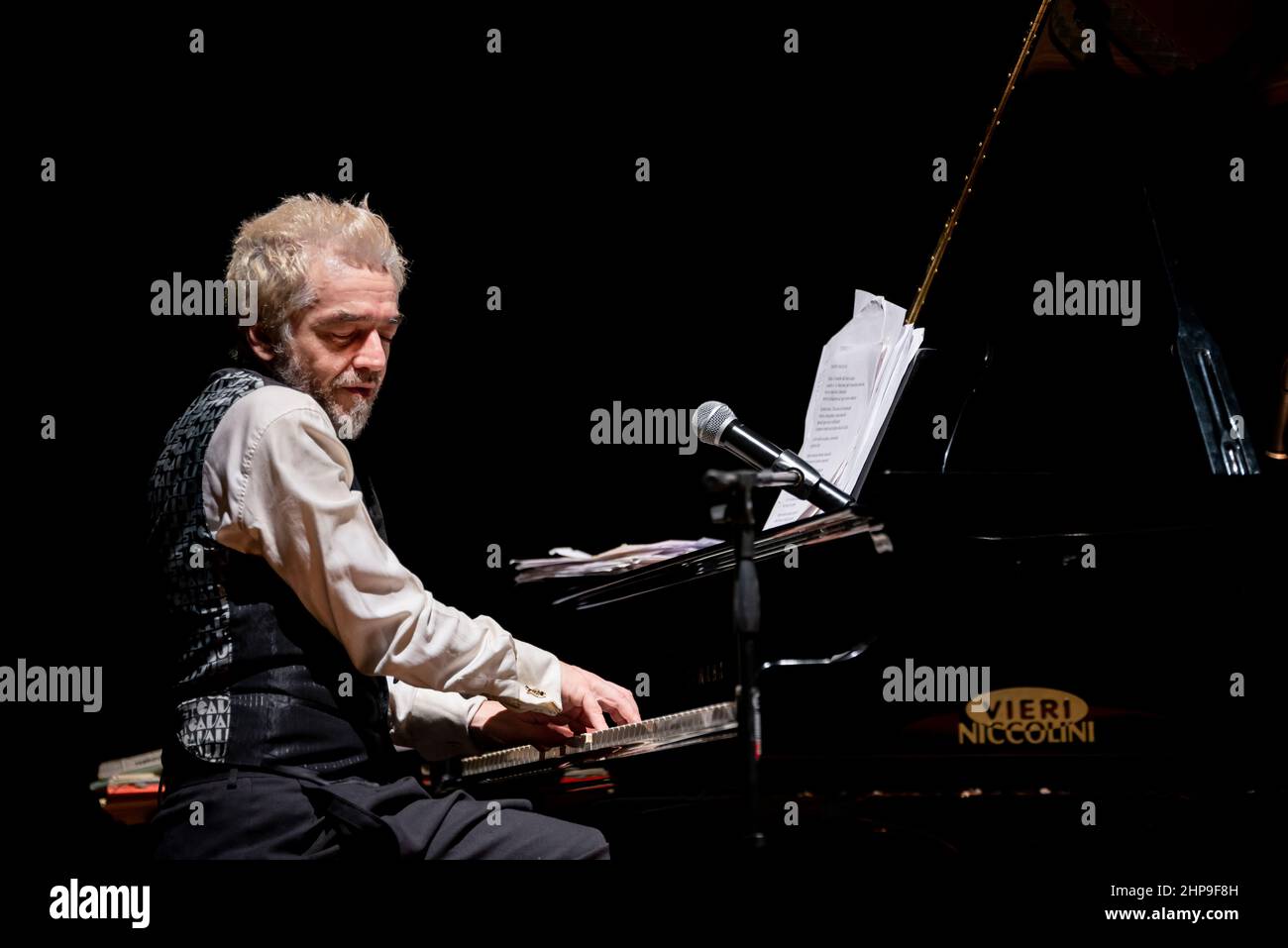 Marco Castoldi aka Morgan performing at Figline Valdarno (Fi). 22/10/2020 Copyright: KiaC.Photo Stock Photo